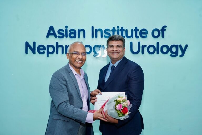 Dr. Priyaddarshi Ranjan at Asian Institute of Nephrology and Urology