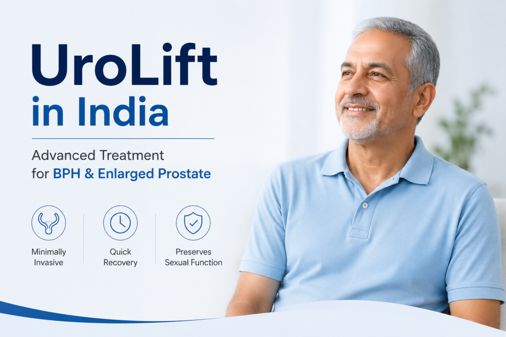 UroLift in India advanced treatment for BPH and enlarged prostate