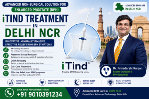 iTind Treatment in Delhi NCR advanced minimally invasive treatment for enlarged prostate BPH by Dr Priyadarshi Ranjan