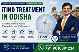 iTind Treatment in Odisha advanced non-surgical treatment for enlarged prostate BPH with minimally invasive procedure and quick recovery