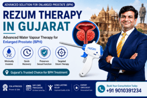 Rezum Therapy in Gujarat: Advanced Water Vapour Therapy for Enlarged Prostate & BPH (Complete Guide 2026)