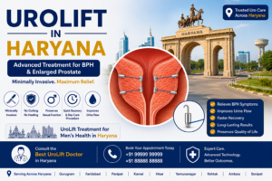 UroLift in Haryana advanced minimally invasive treatment for BPH and enlarged prostate with quick recovery