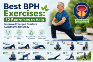 Best BPH Exercises for Enlarged Prostate – Walking, Kegel, Yoga & Pelvic Floor Exercises