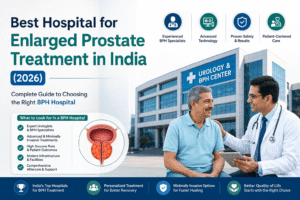 Best Hospital for Enlarged Prostate Treatment in India offering advanced BPH care