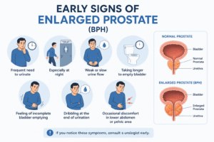Early Signs of Enlarged Prostate (BPH) in Men – Common Urinary Symptoms